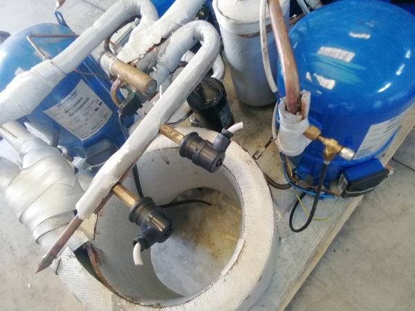 1#4377 Gruppo frigo con 2 compressori Maneurop MT40JH4E Z in vendita - foto 7