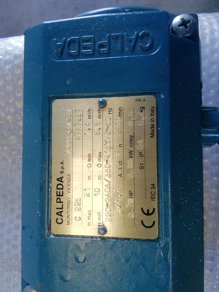 32#4377 Pompe Calpeda C22E in vendita - foto 2