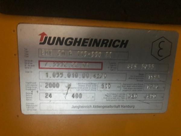 4#4387 Carrello elevatore Jungheinrich in vendita - foto 4