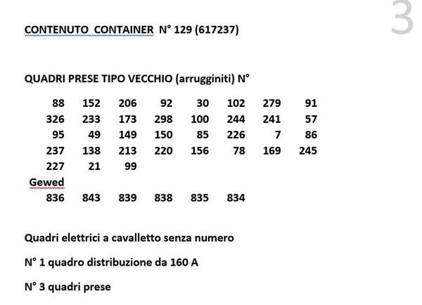 20129#4390 Container e quadri elettrici in vendita - foto 2