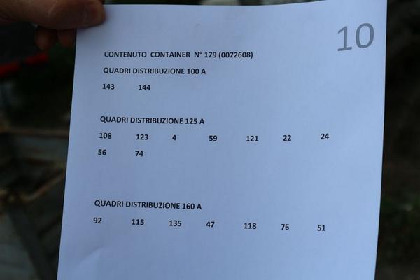 20179#4390 Container e quadri distribuzione in vendita - foto 2
