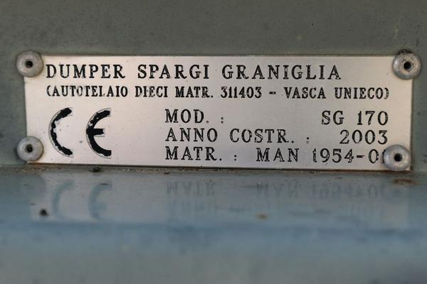 3090#4392 Dumper spargi graniglia in vendita - foto 3