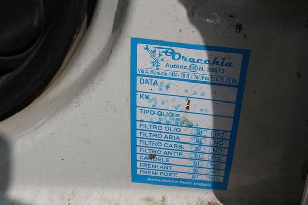 1208#4393 Autocarro Fiat Punto Van in vendita - foto 15