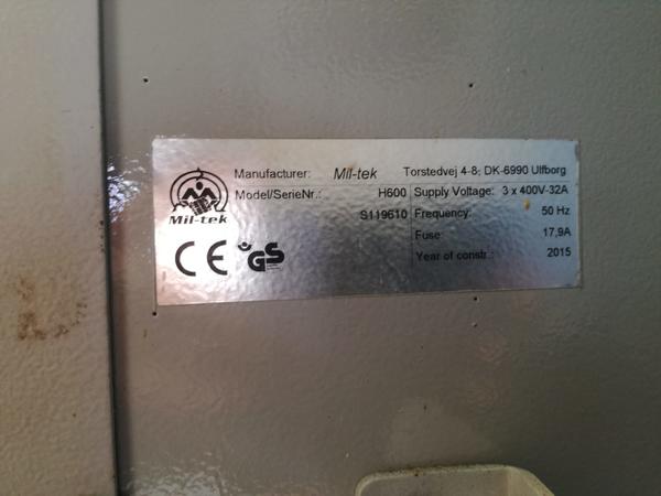 2#4394 Pressa idraulica Mil-Tek H600 in vendita - foto 3
