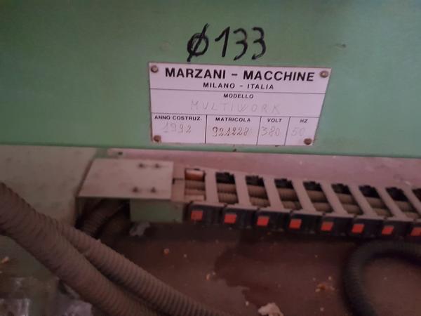 10#4410 Anubatrice semiautomatica per persiane Marzani Macchine e sega radiale Omga in vendita - foto 5