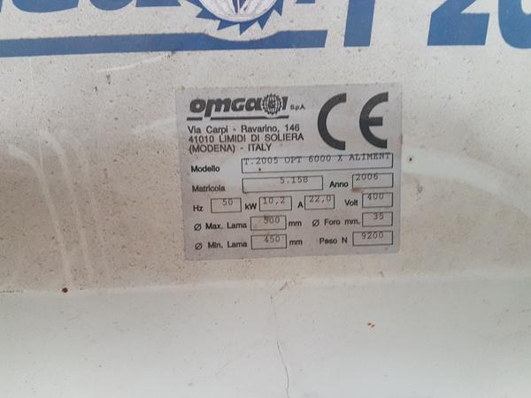 22#4410 Troncatrice OMGA e sollevatore Cassioli in vendita - foto 8