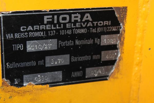 35#4410 Carrello elevatore Fiora in vendita - foto 6