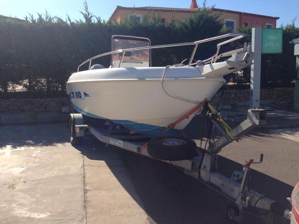 1#4417 Natante a motore Arkos Open 587 con carrello rimorchio Tecnitrail in vendita - foto 2