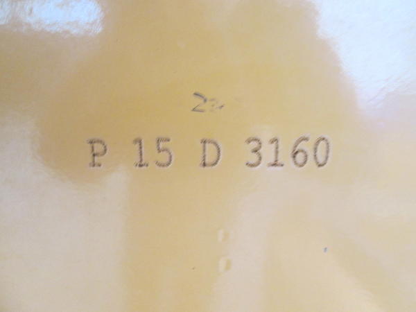 21#4419 Rullo vibrante ferro/gomma Case 1107 DX-D in vendita - foto 10