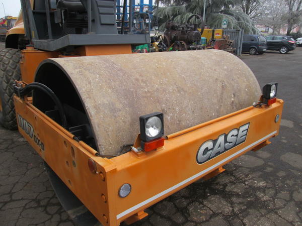 21#4419 Rullo vibrante ferro/gomma Case 1107 DX-D in vendita - foto 11