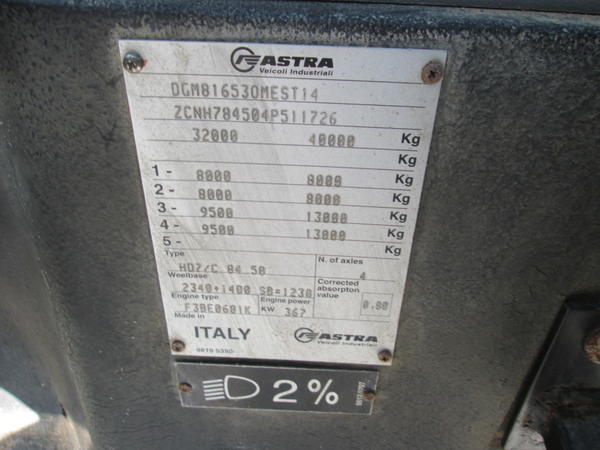 22#4419 Autocarro Astra HD7/C 84.50 in vendita - foto 17