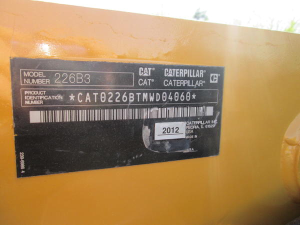 35#4419 Minipala Caterpillar 226B3 in vendita - foto 12