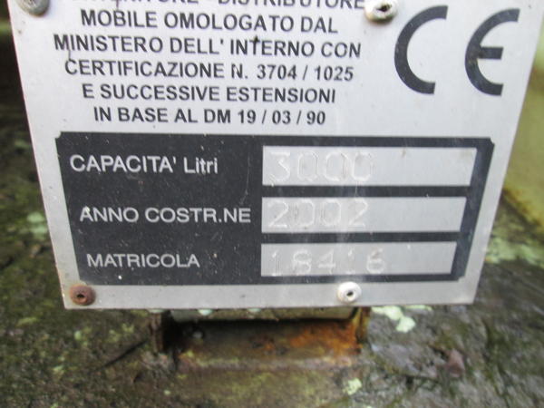 38#4419 Cisterna per gasolio in vendita - foto 6