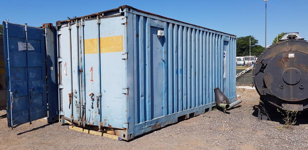 11#4424 Container in ferro uso navale da 6 metri in vendita - foto 1