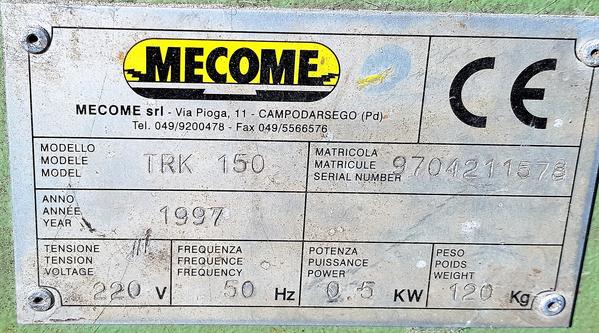 6#4424 Posizionatore di saldatura MECOME TRK 150 in vendita - foto 4