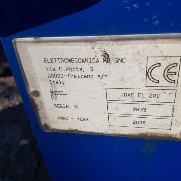 2#4425 Posizionatore di saldatura elettromeccanica MB Traf 75 in vendita - foto 4