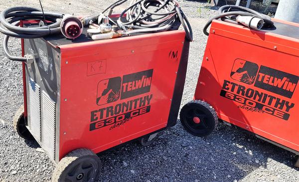 4#4425 Saldatrice chopper Telwin Etronithy 630 CE in vendita - foto 2