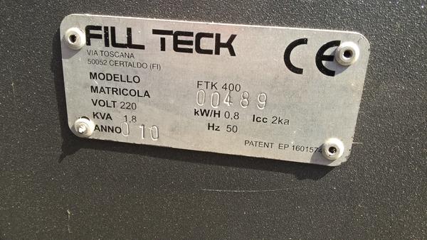 7#4425 Macchina per cuscini Fill Teck FTK 400 in vendita - foto 7