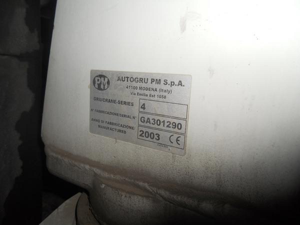17#4426 Autocarro Renault Mascott con gru in vendita - foto 36