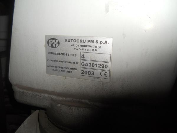 17#4426 Autocarro Renault Mascott con gru in vendita - foto 37