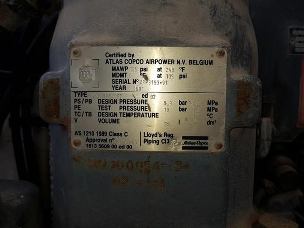 5#4437 Motocompressore Atlas Copco in vendita - foto 6