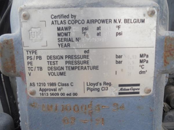 5#4437 Motocompressore Atlas Copco in vendita - foto 23