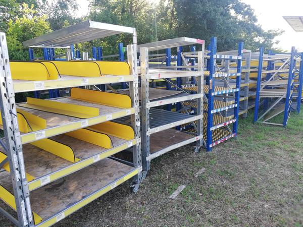 6#4454 Stock Scaffali Carrellati in vendita - foto 1