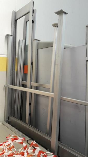 1#4462 Pareti e porte in alluminio e vetro in vendita - foto 1