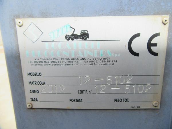 27#44740 Container scarrabile Locatelli con coperchio in vendita - foto 2