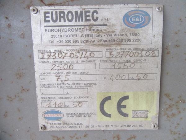 6#44740 Polipo elettroidraulico Euromec in vendita - foto 3
