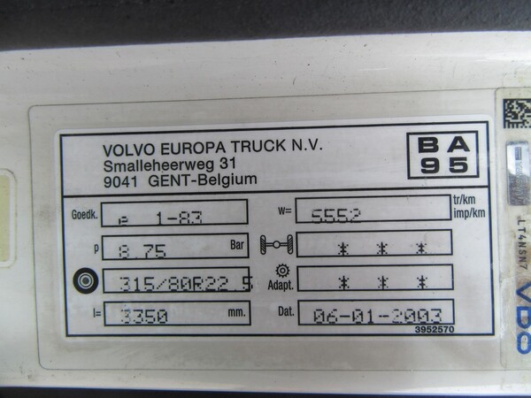 3#44741 Trattore stradale Volvo FH12T in vendita - foto 14