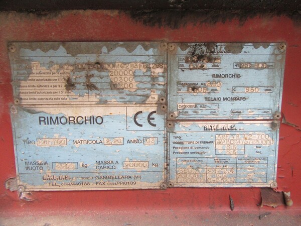 5#44741 Rimorchio Atlas ARF scarrabile in vendita - foto 3