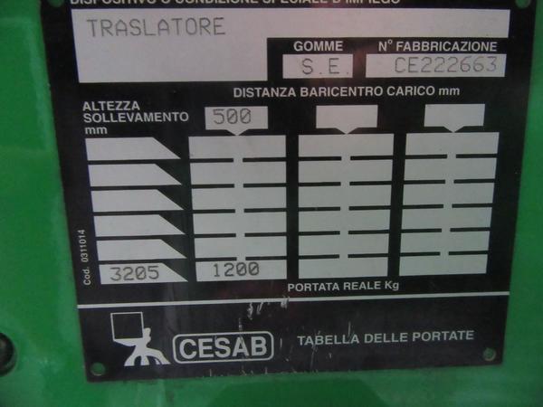 2#4476 Carrello elevatore Cesab e transpallet in vendita - foto 5