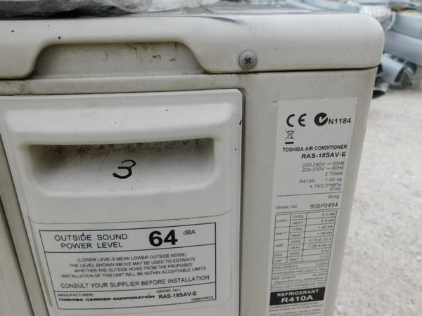 2#4478 Impianto di condizionamento Toshiba in vendita - foto 5