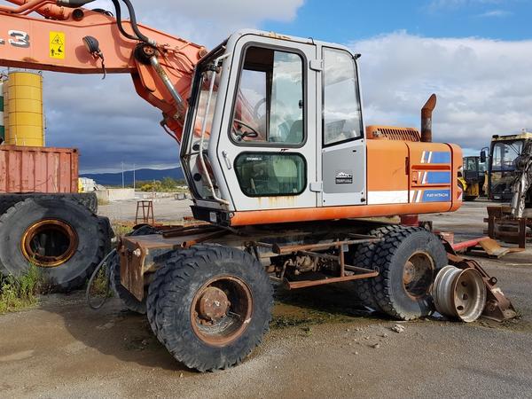 22#4479 Escavatore gommato Fiat Hitachi in vendita - foto 5