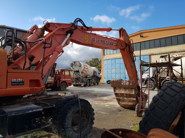 22#4479 Escavatore gommato Fiat Hitachi in vendita - foto 11