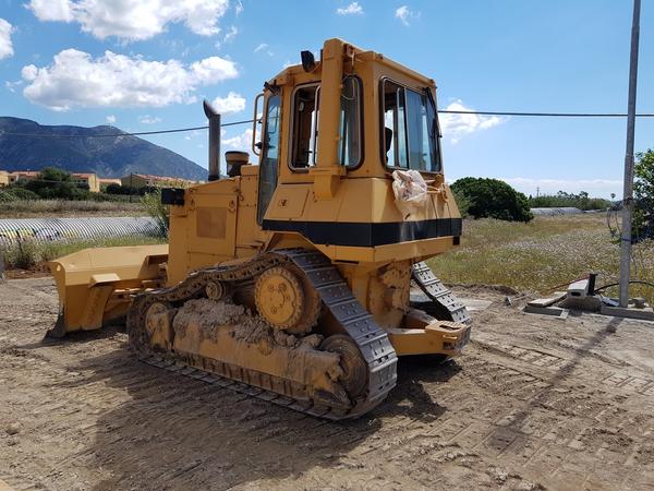 56#4479 Ruspa cingolata Caterpillar e carrello elevatore Manitou in vendita - foto 14