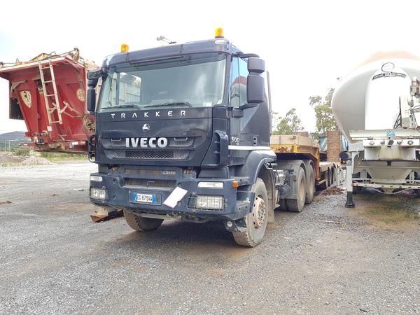 67#4479 Trattore Iveco con pianale Officine De Angelis in vendita - foto 3
