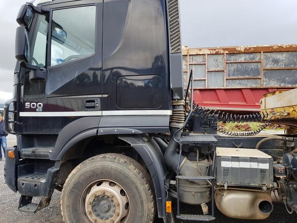 67#4479 Trattore Iveco con pianale Officine De Angelis in vendita - foto 4