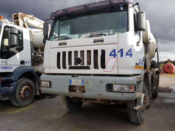 75#4479 Betoniera Iveco Eurotrakker e betonpompa in vendita - foto 2