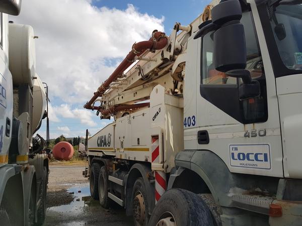 81#4479 Pompa per calcestruzzo Iveco Euro Trakker in vendita - foto 19