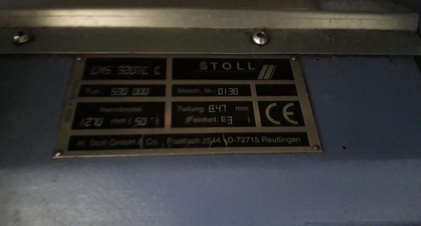 14#4487 Macchina Stoll da maglieria 320TC-C in vendita - foto 2