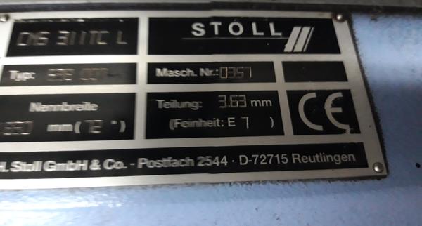 4#4487 Macchina Stoll da maglieria 311TC-L in vendita - foto 2