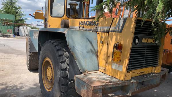 1#4492 Pala gommata Hanomag serie 55D in vendita - foto 4