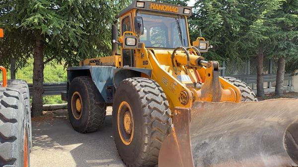 1#4492 Pala gommata Hanomag serie 55D in vendita - foto 10