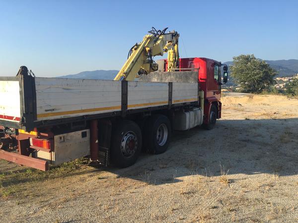 2#4492 Autocarro Iveco con cassone e gru Copma spa in vendita - foto 1