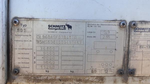 2#4497 Semirimorchio Schmitz Cargobull in vendita - foto 9