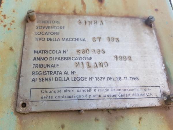 5#4518 Gru a torre Simma Potain in vendita - foto 8