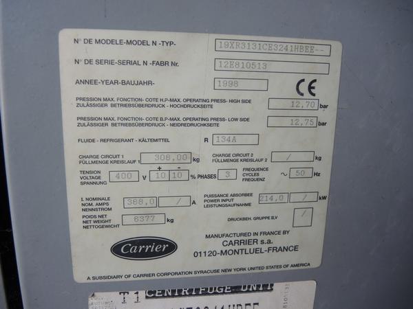 50#4530 Impianto refrigerazione Carrier in vendita - foto 2