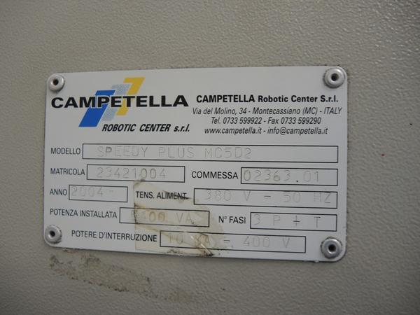 74#4530 Robot Campetella Speedy Plus MC5D2 con isola in vendita - foto 5